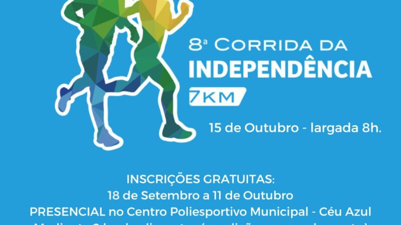 8 CORRIDA DA INDEPENDÊNCIA DE VALPARAÍSO DE GOIÁS – RESULTADOS -2023